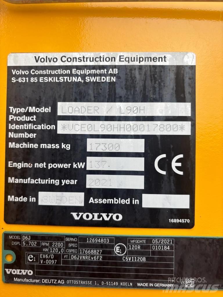 Volvo L90H Kolesni nakladalci