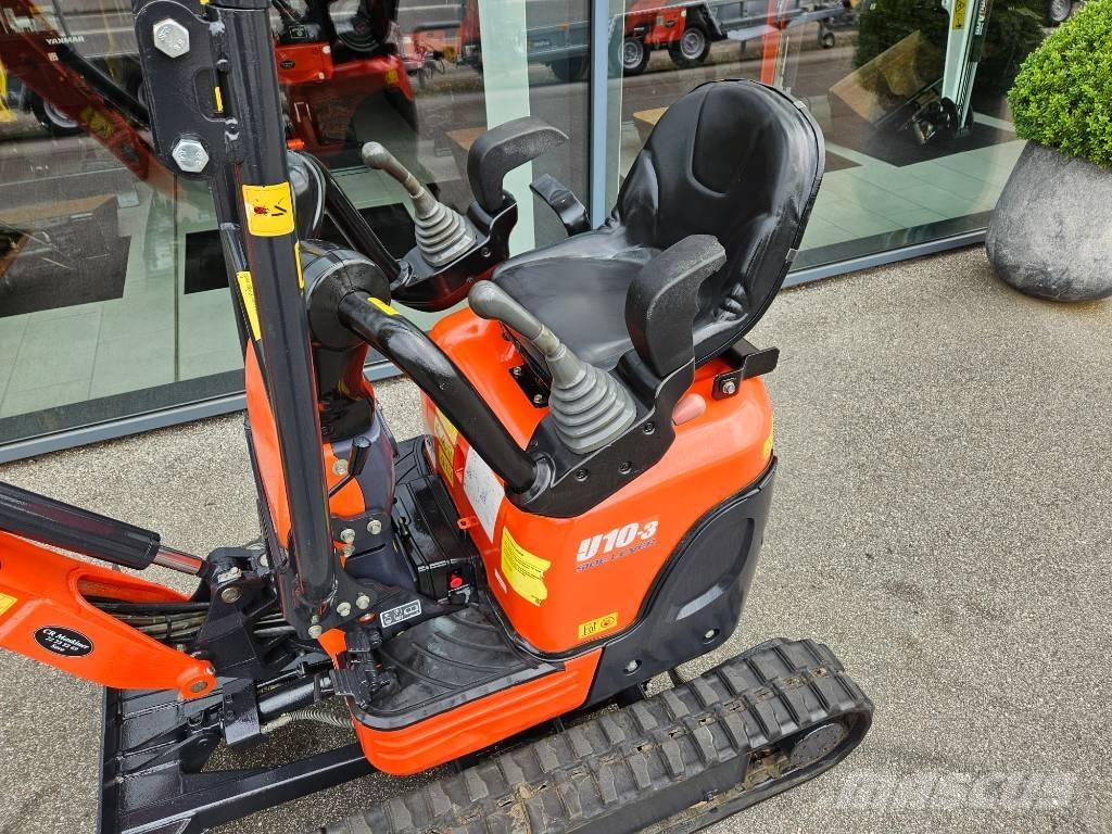 Kubota U 10-3 Mini bagri <7t
