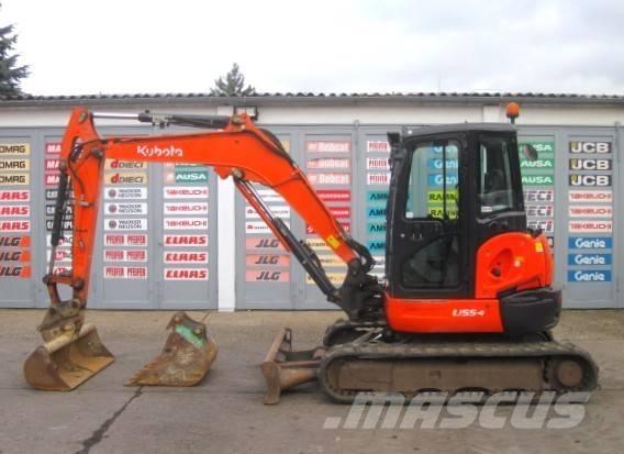 Kubota U55-4 Mini bagri <7t
