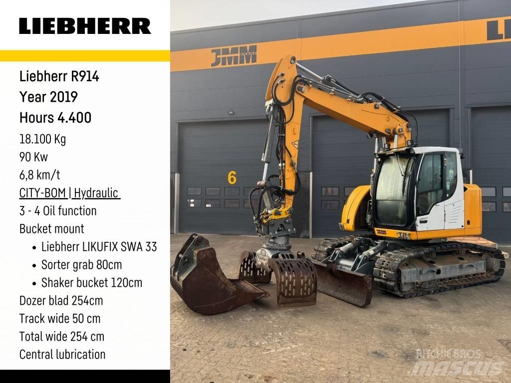 Liebherr R 914 Bagri goseničarji