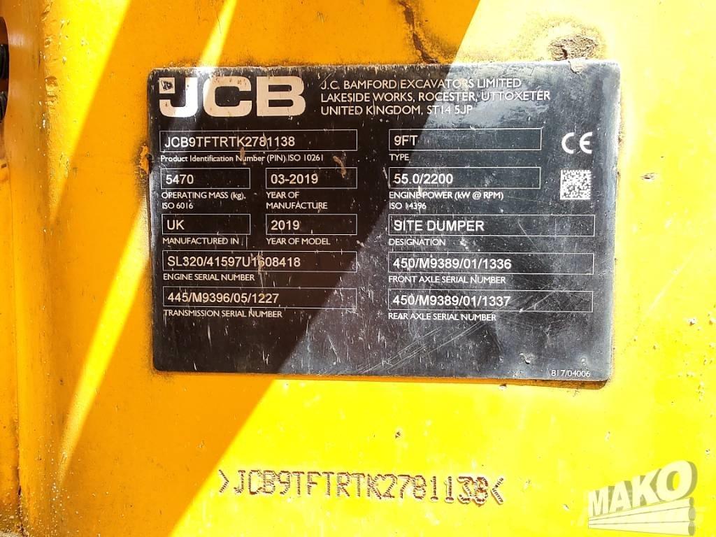 JCB 9TFT Ne cestni demperji