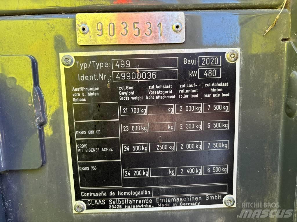 CLAAS Jaguar 960 4WD Stroji za krmo na lastni pogon