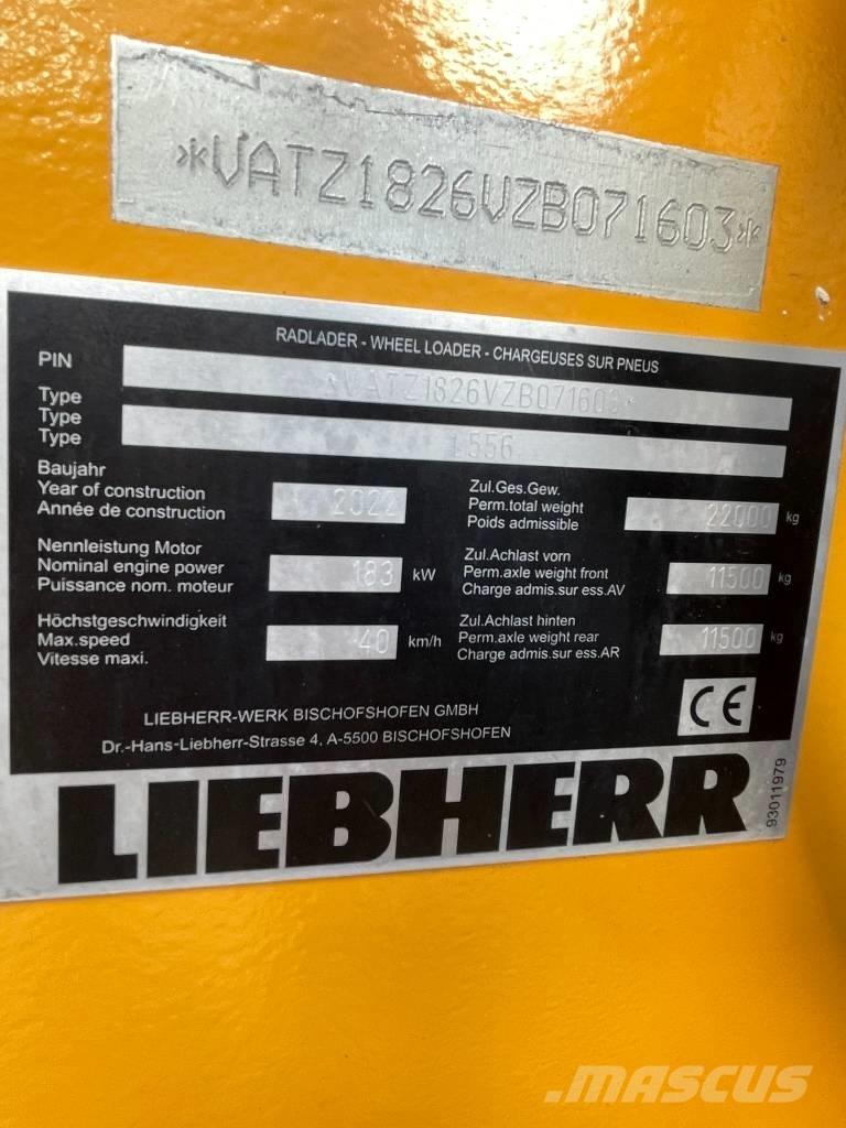 Liebherr L 556 Kolesni nakladalci