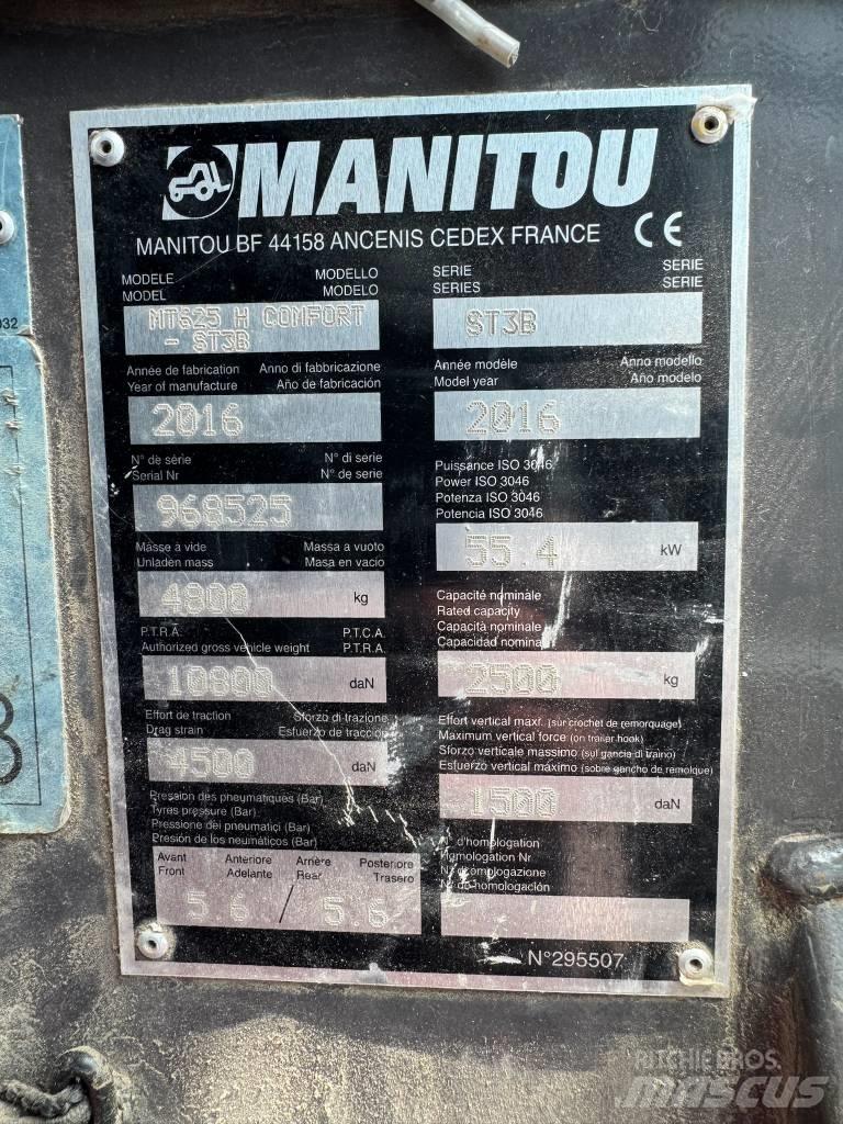 Manitou MT 625 H Teleskopski viličarji