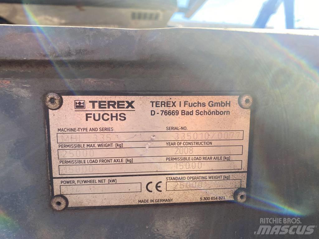 Fuchs MHL 335 Bagri za prekladanje primarnih/sekundarnih surovin