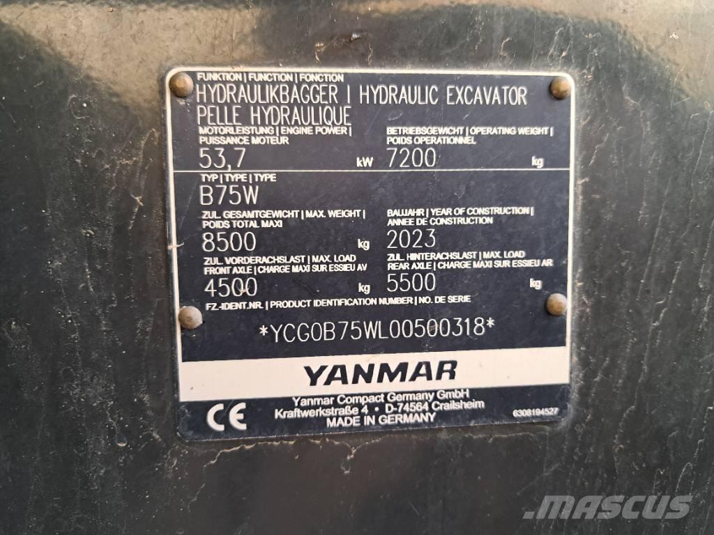 Schaeff B75W Bagri na kolesih