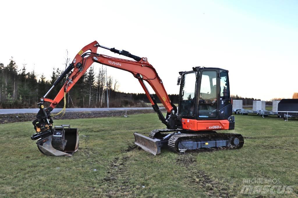 Kubota KX060-5 Mini bagri <7t