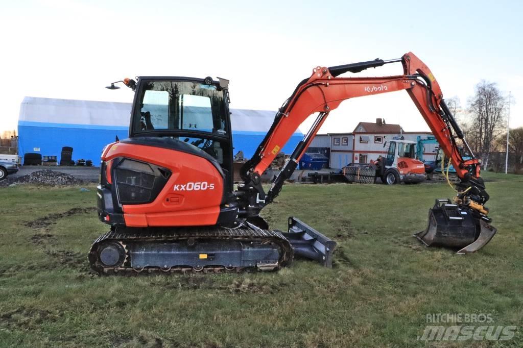 Kubota KX060-5 Mini bagri <7t