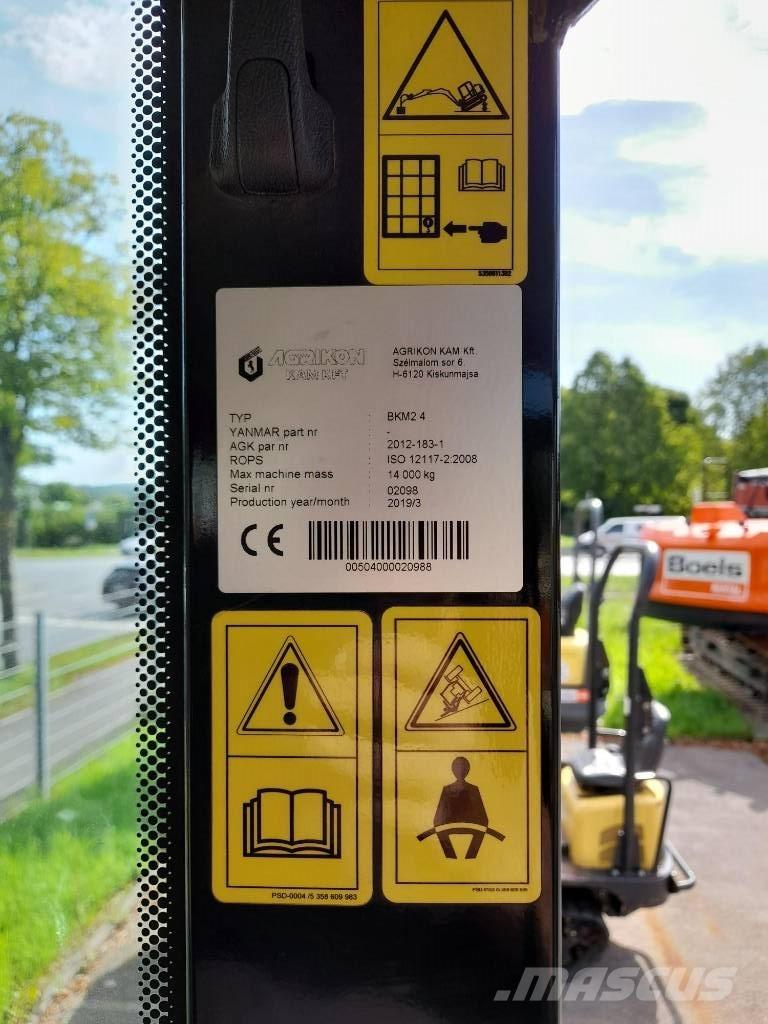 Yanmar SV120-2PB Midi bagri 7t – 12t