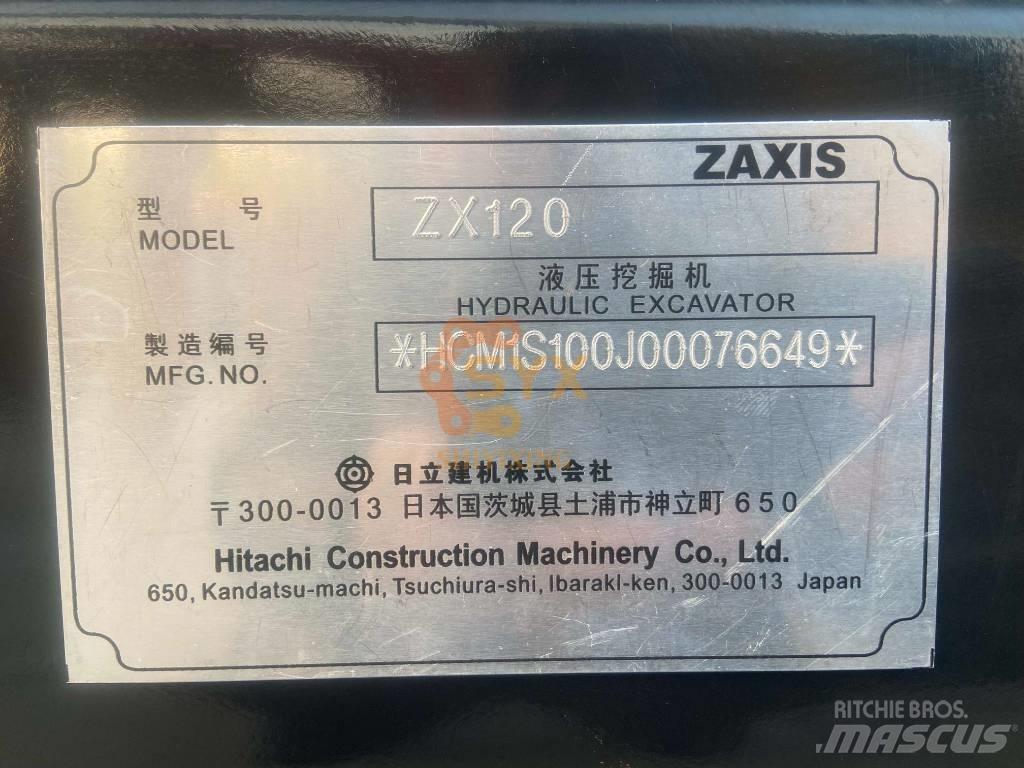 Hitachi ZX 120 Bagri goseničarji