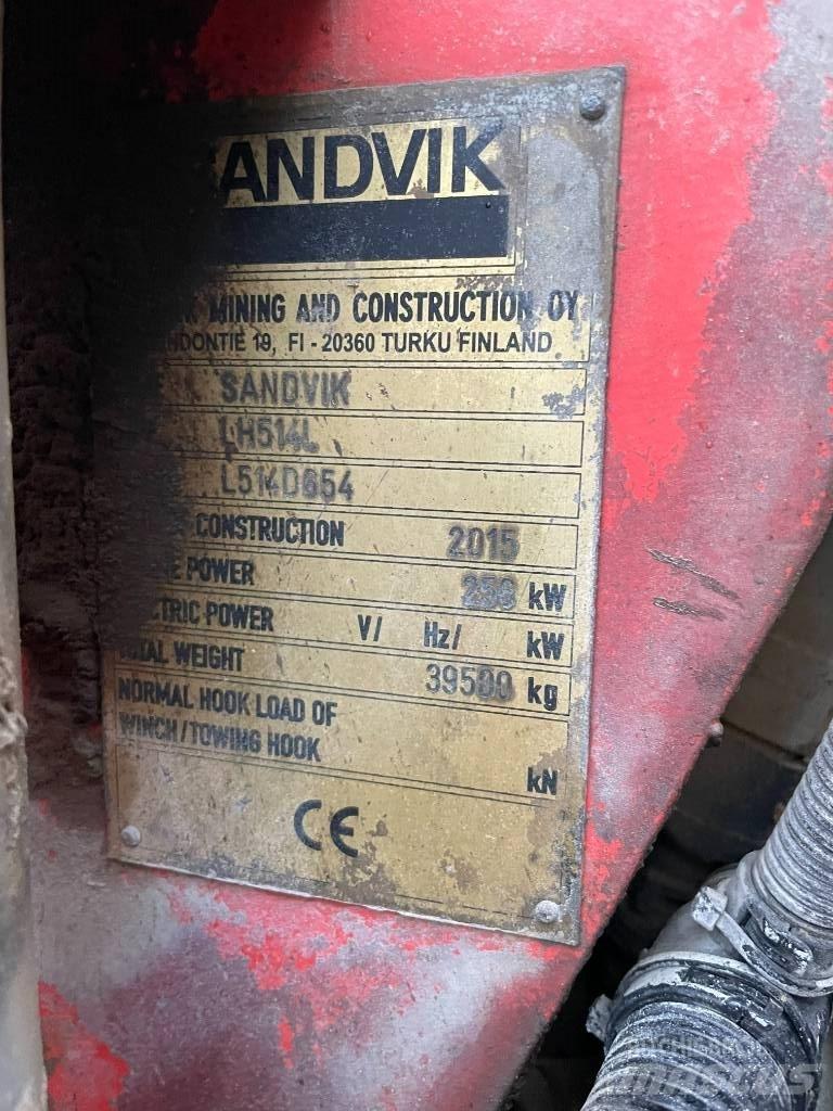 Sandvik LH 514 Podzemni nakladalci