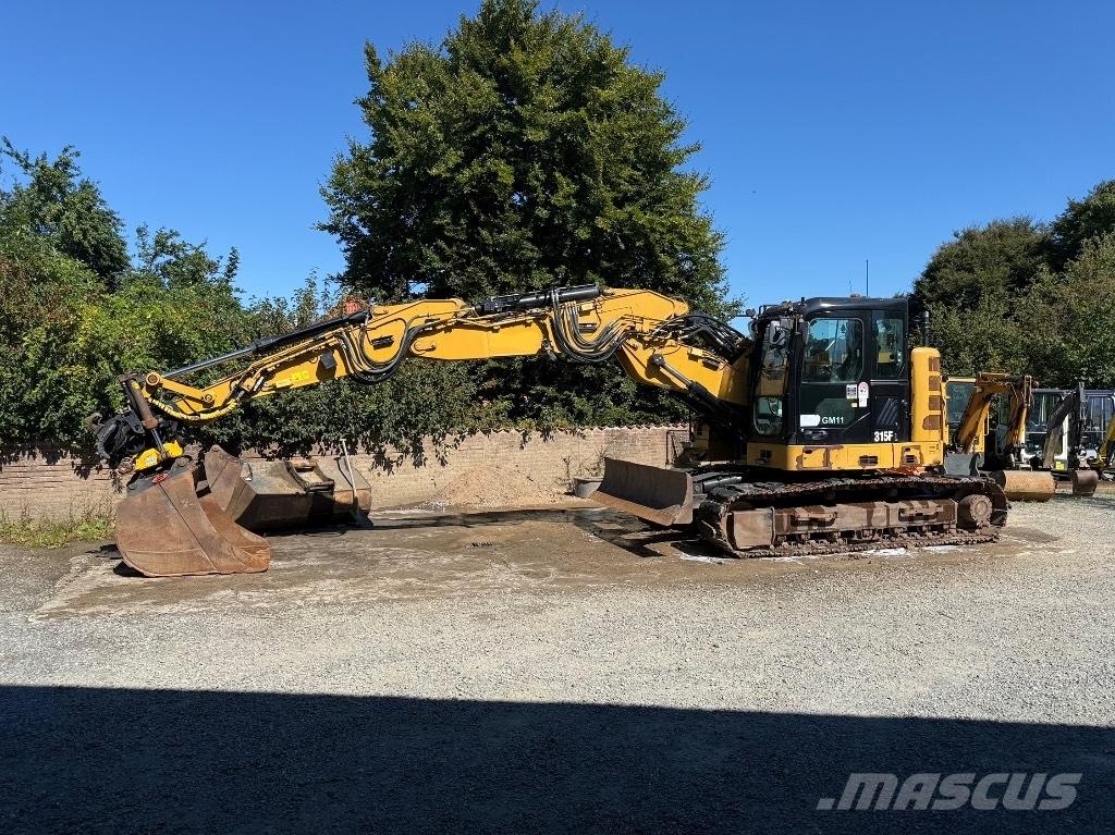 CAT 315 Bagri goseničarji
