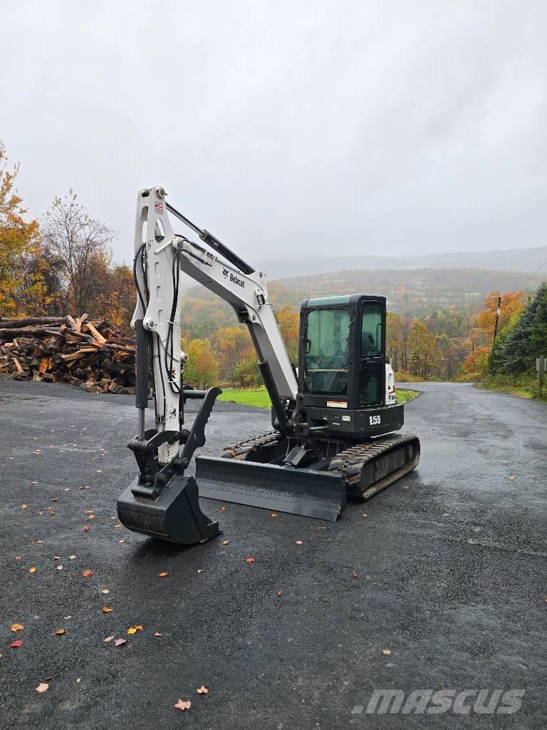 Bobcat E 55 Mini bagri <7t