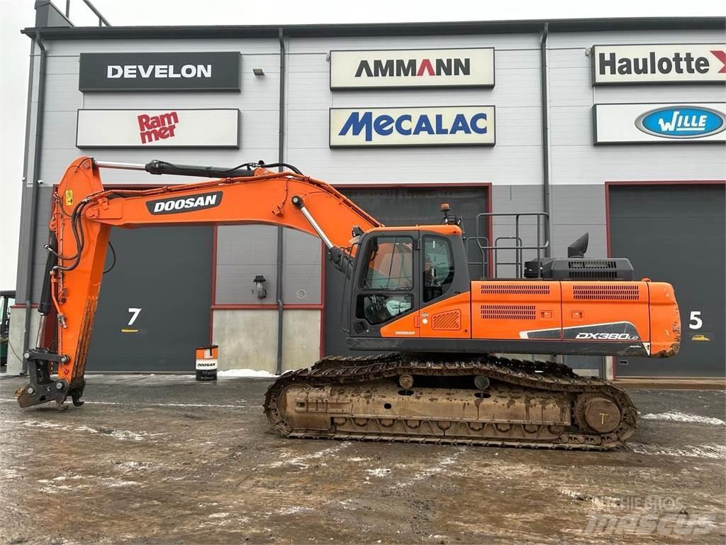 Doosan DX380LC-5 Bagri goseničarji