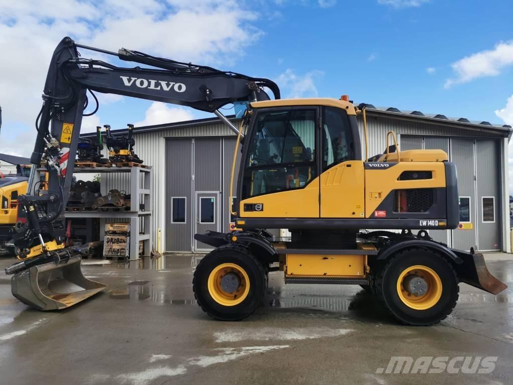 Volvo EW 140 D Bagri na kolesih