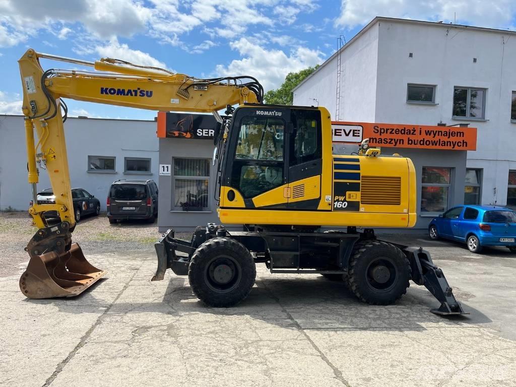 Komatsu PW 160-11 Bagri na kolesih