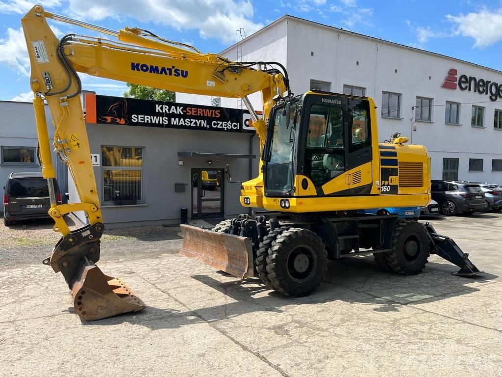 Komatsu PW 160-11 Bagri na kolesih