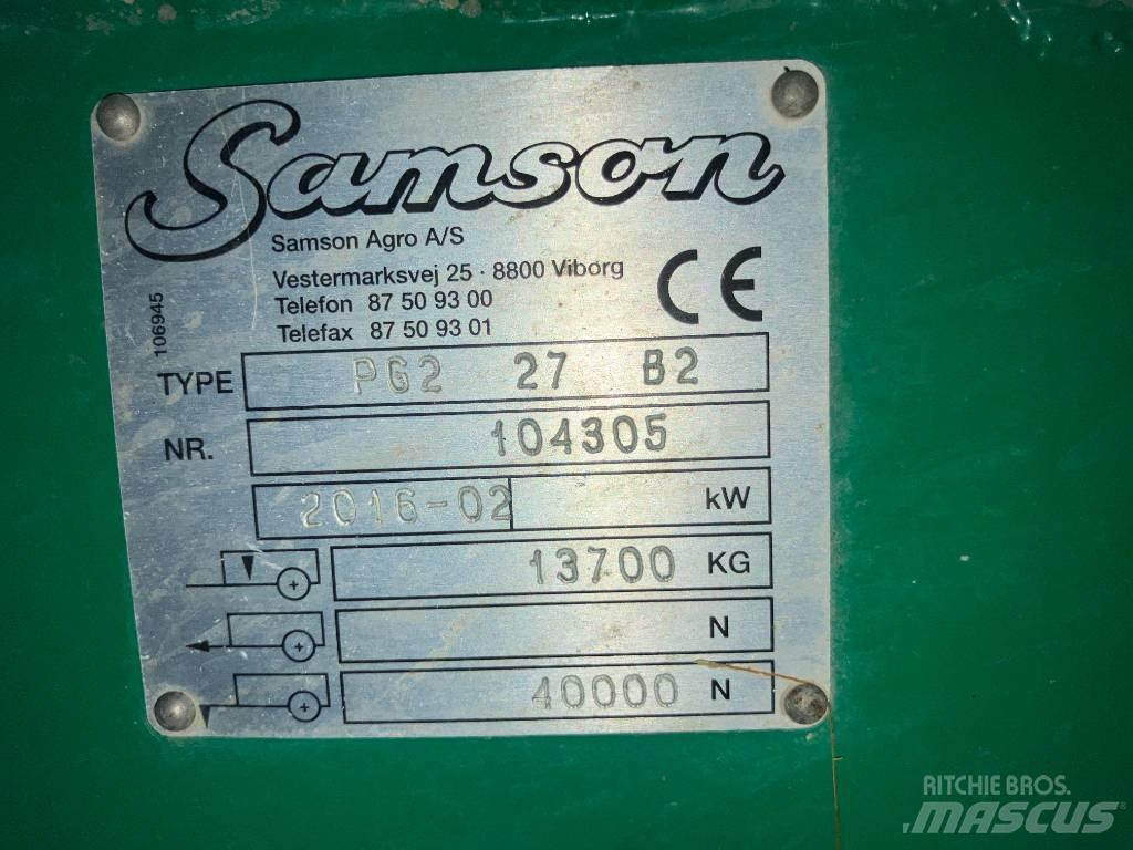 Samson PG2 27 Cisterne za gnojnico