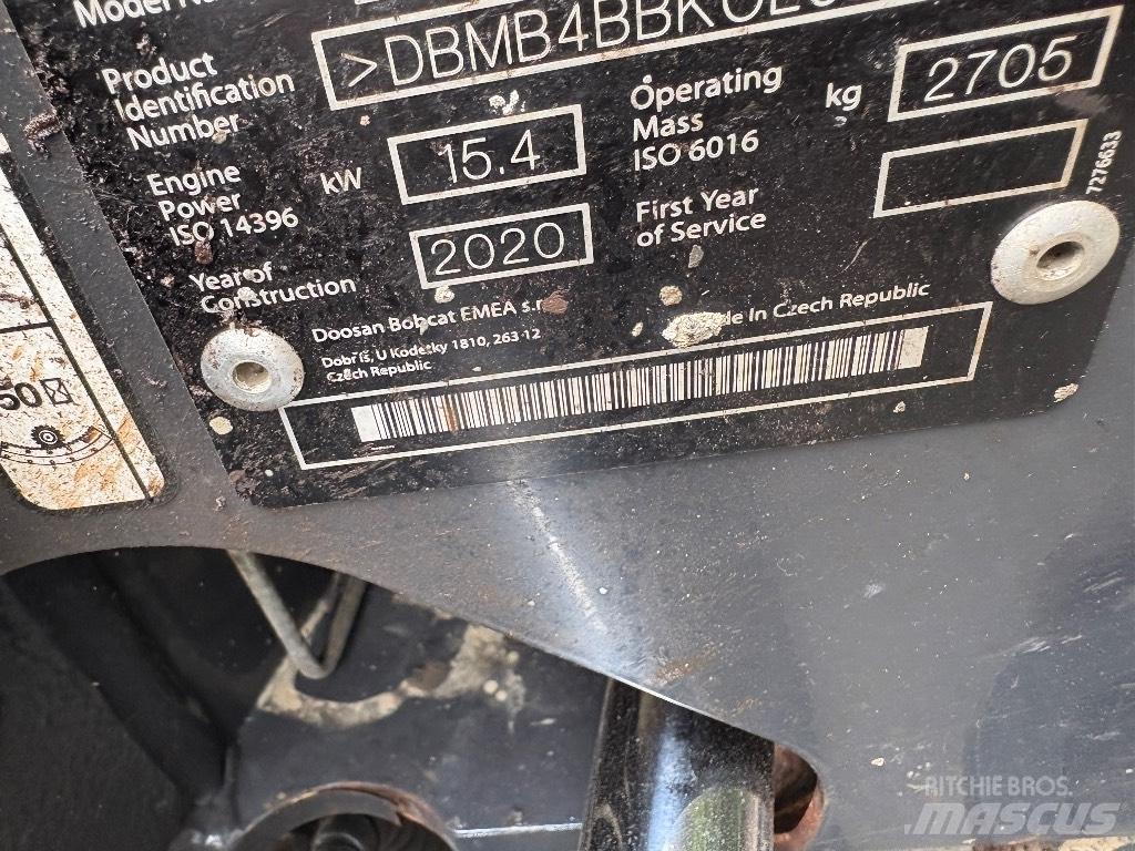 Doosan DX 27 Z Mini bagri <7t