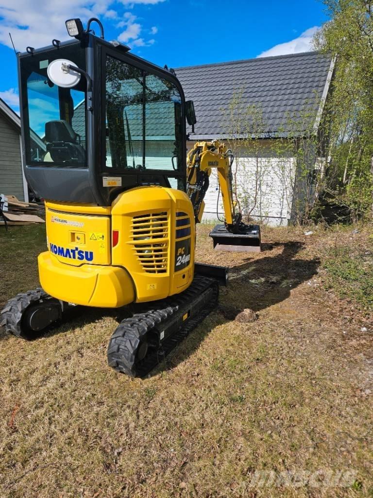 Komatsu PC 24 MR-5 Mini bagri <7t
