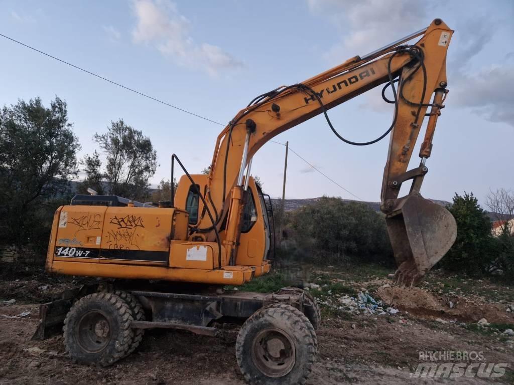 Hyundai 140W-7 Bagri na kolesih