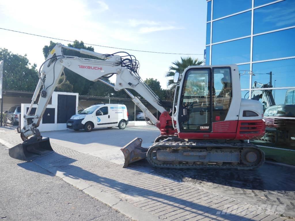 Takeuchi TB 290 Midi bagri 7t – 12t