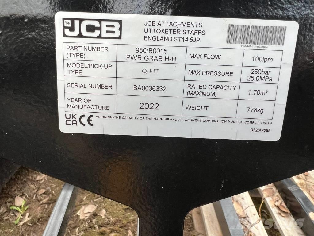 JCB 980/B0007 Grab Drugi priključki za nakladanje in kopanje