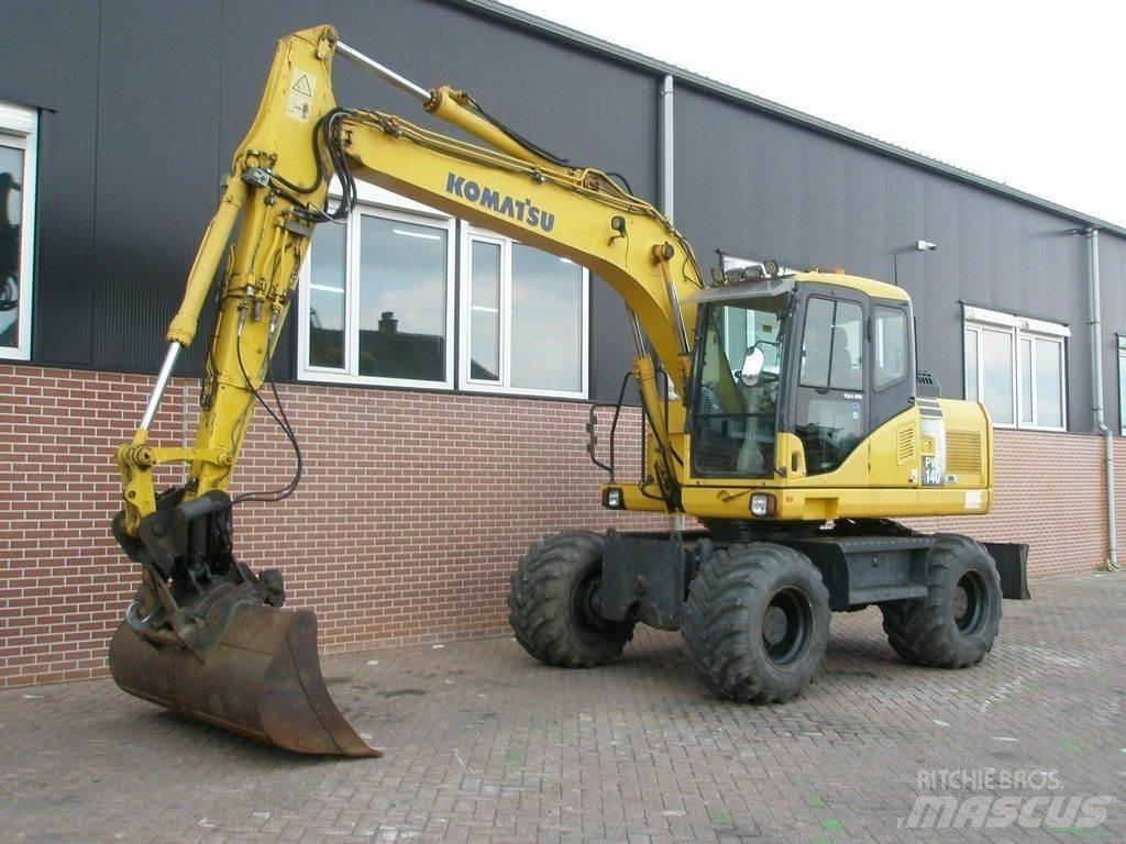 Komatsu PW140-7 Bagri na kolesih