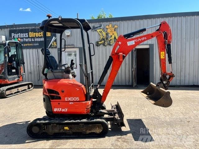 Kubota U 17-3 Mini bagri <7t