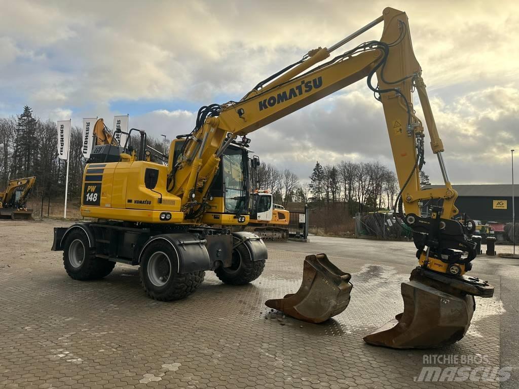 Komatsu PW 148-11 Bagri na kolesih