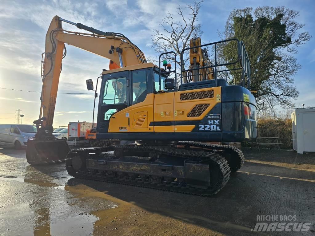 Hyundai HX220L Bagri goseničarji