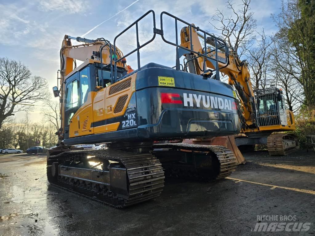 Hyundai HX220L Bagri goseničarji