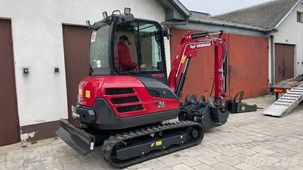 Yanmar SV 26 Mini bagri <7t