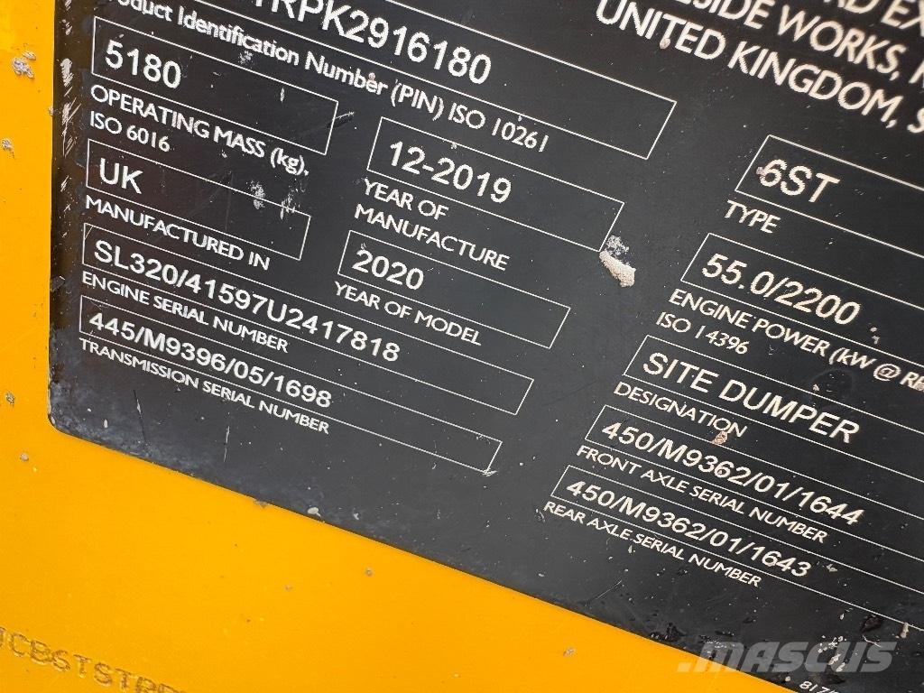 JCB 6 ST Ne cestni demperji