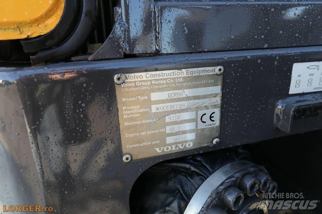 Volvo ECR 88 PLUS Midi bagri 7t – 12t