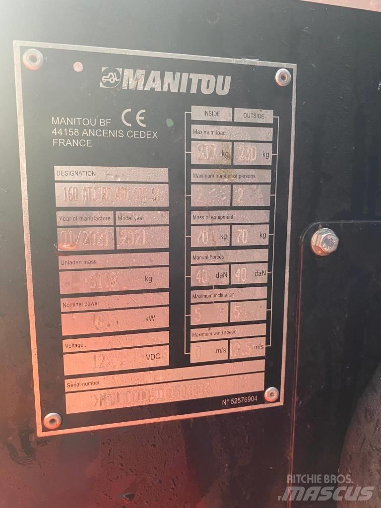 Manitou 160 ATJ Zglobne dvižne ploščadi