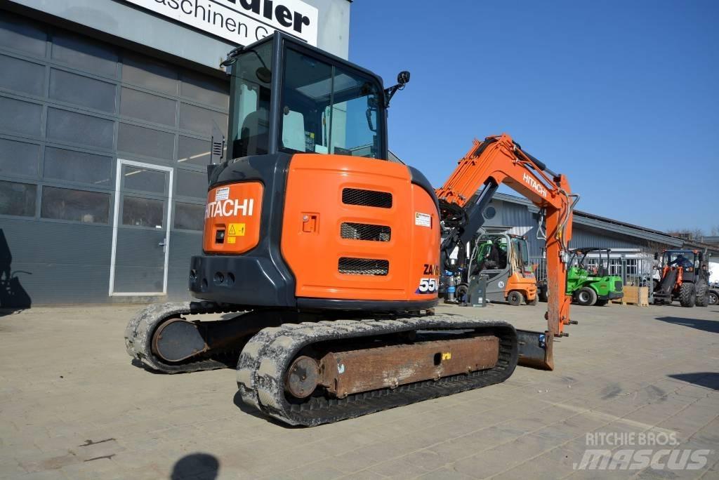 Hitachi ZX 55 U-6 Mini bagri <7t