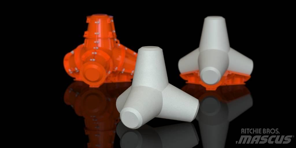  3A Block Tetrapod Betonski finišerji