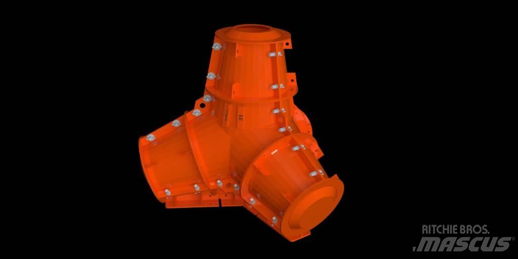  3A Block Tetrapod Betonski finišerji