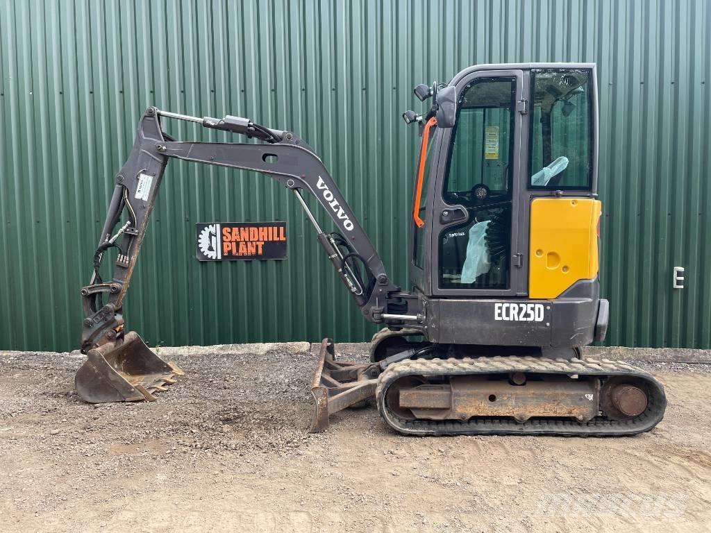 Volvo ECR 25 D Mini bagri <7t