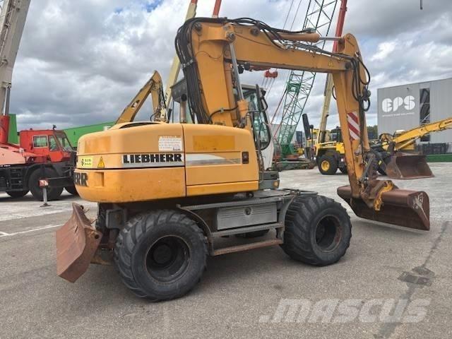 Liebherr A 314 Bagri na kolesih