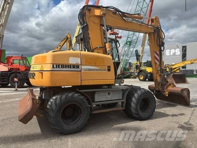 Liebherr A 314 Bagri na kolesih