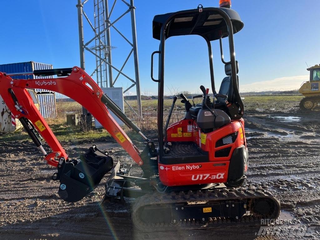 Kubota U 17-3 Mini bagri <7t