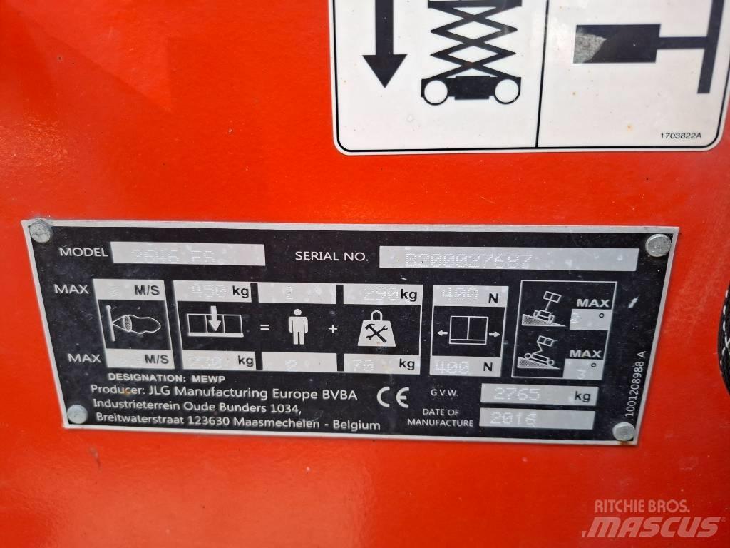 JLG 2646 ES Škarjaste dvižne ploščadi