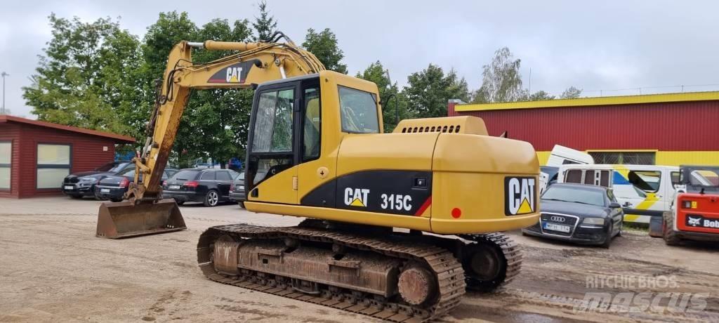 CAT 315 C Bagri goseničarji
