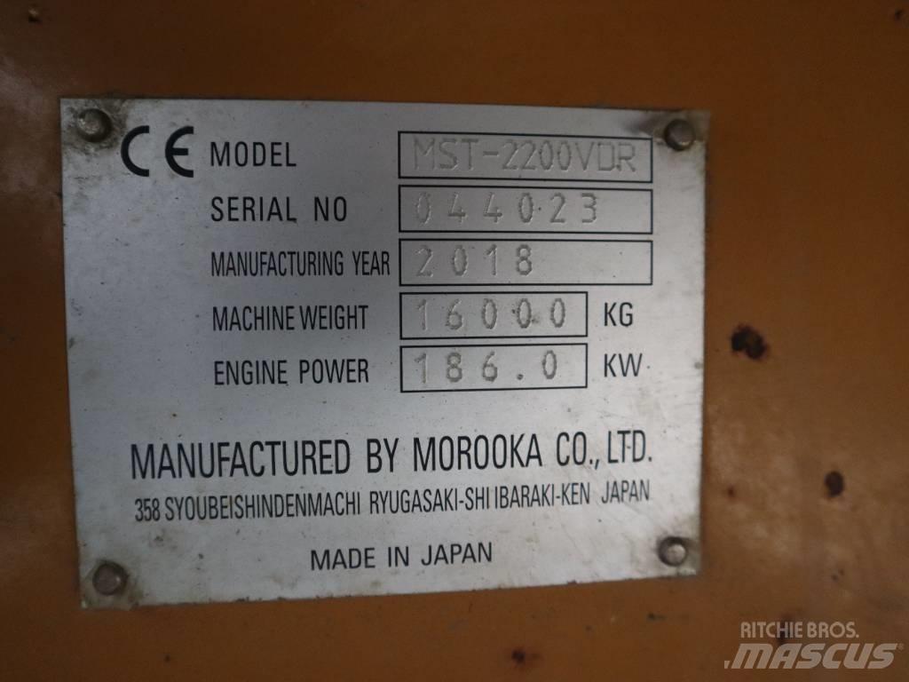 Morooka MST 2200 VDR Demperji goseničarji