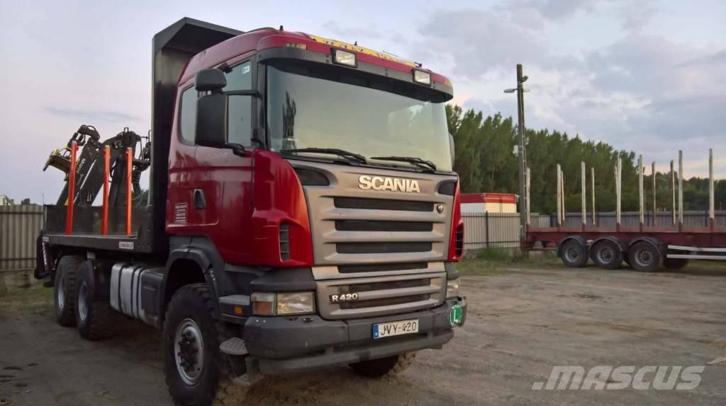Scania R 420 Tovornjaki za hlode
