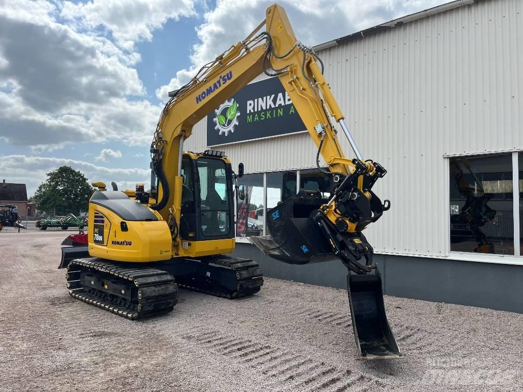 Komatsu PC78US-11E0 Midi bagri 7t – 12t