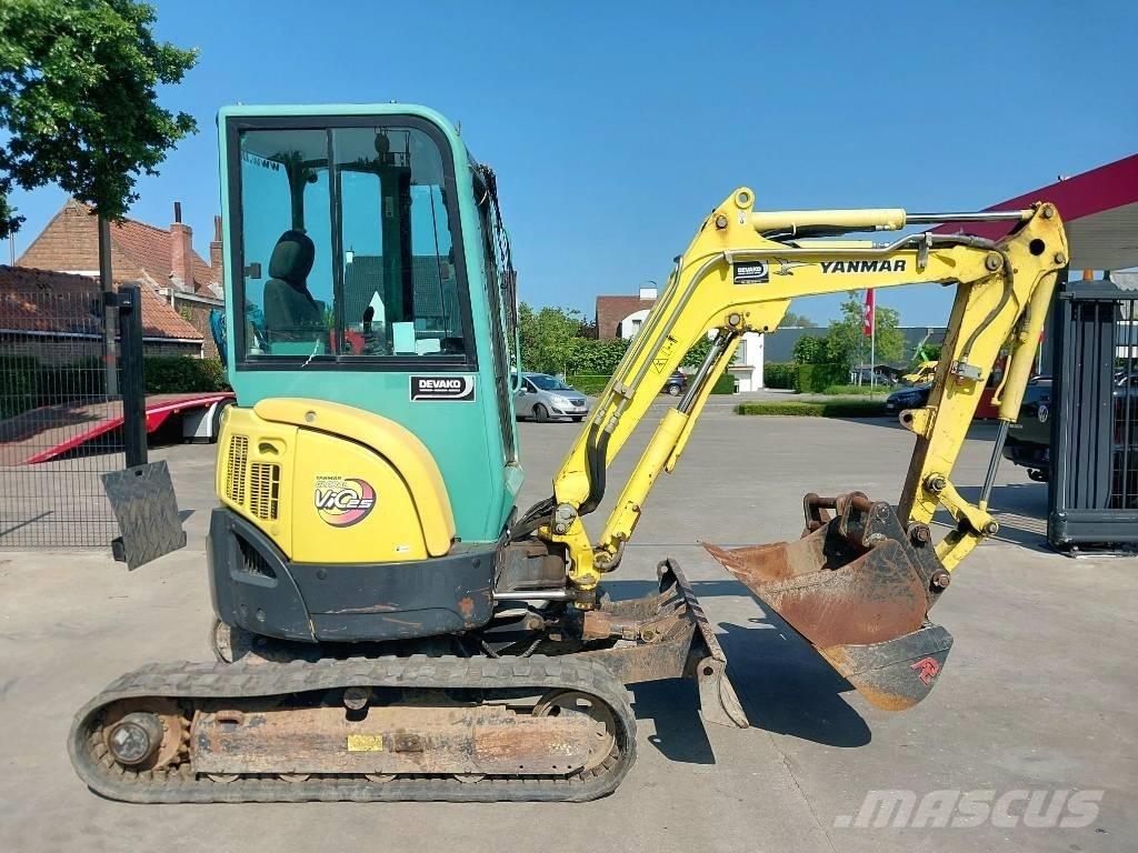 Yanmar Vio 25-4 Mini bagri <7t