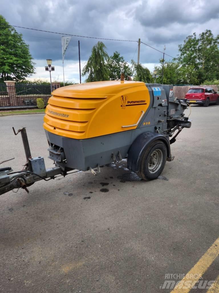 Putzmeister P 718 Estrih črpalke